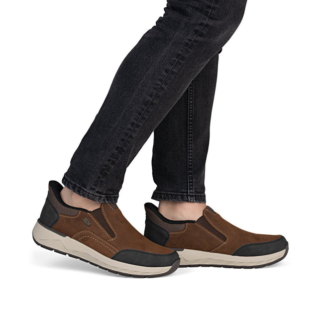 Rieker 11551-22 Brown Slip-on Shoe