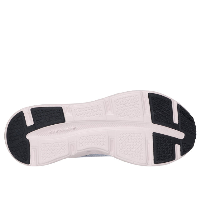 Skechers Women’s 150513 Glide-Step Altus – Fast Lane Slip-Ins Trainers – White Mesh & Leather-Effect with Pink Accents and Hands-Free Slip-On Design