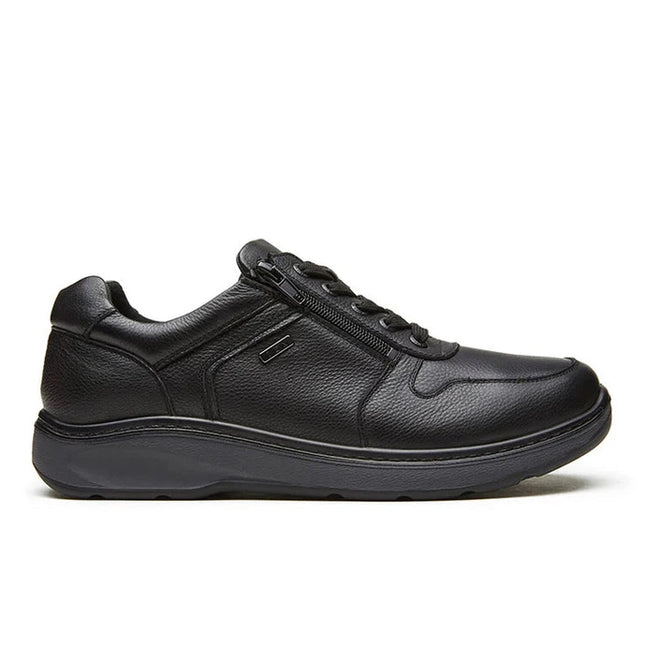 G Comfort 919-2SN Black Wide Fit Trainer Waterproof