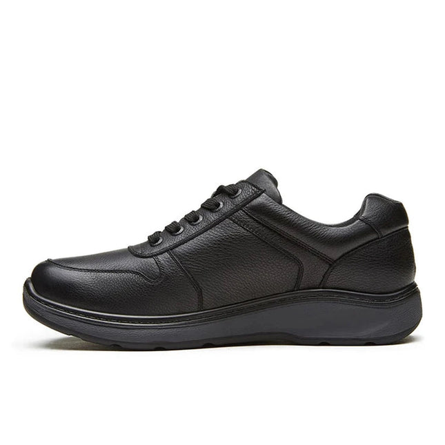 G Comfort 919-2SN Black Wide Fit Trainer Waterproof