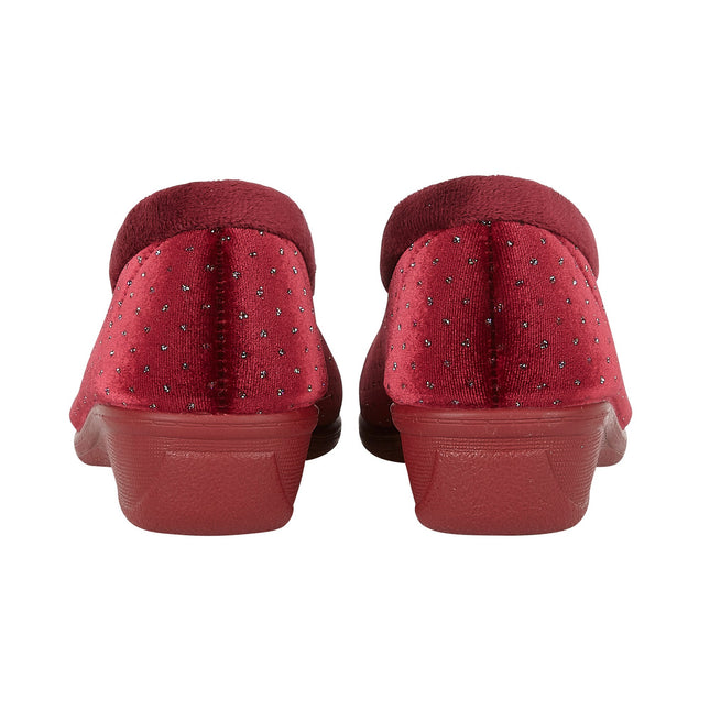 Lotus Beverly Bordo Ladies Slippers