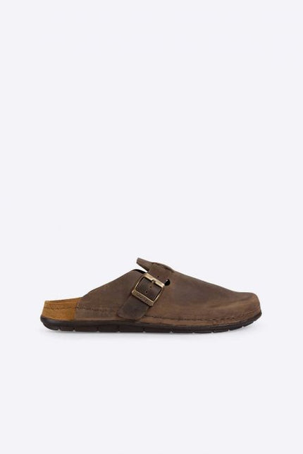Rohde Men’s 6743-72 Brown Leather Slip-On Shoe – Comfortable Indoor/Outdoor Leather Shoe