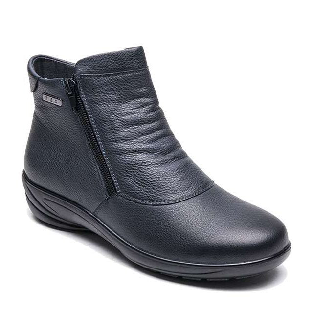 G Comfort P-9521L Navy Wide Fit Boot Waterproof